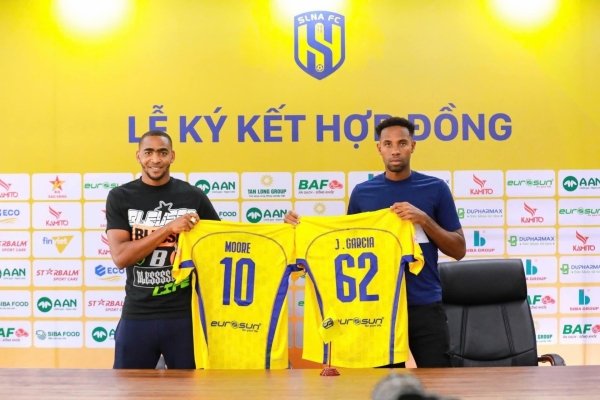 SLNA công bố hai ngoại binh từ châu Mỹ