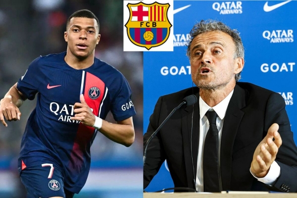 Mất Mbappe, PSG nhắm ngay 'bom tấn' Barca thay thế