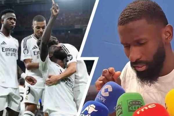 Rudiger cảnh báo cầu thủ Real Madrid sau khi ghi bàn