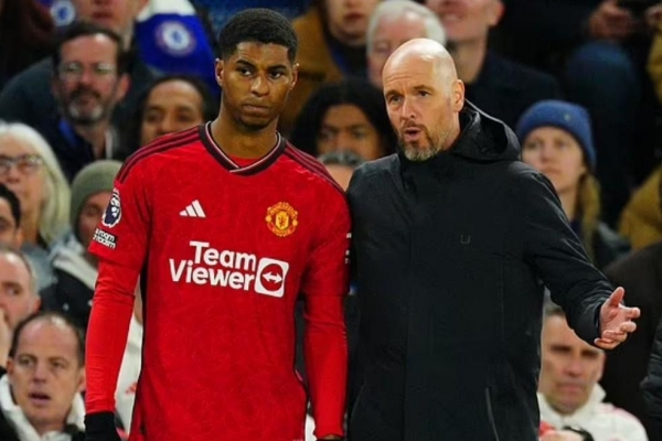 Ten Hag cảnh báo nghiêm khắc Marcus Rashford