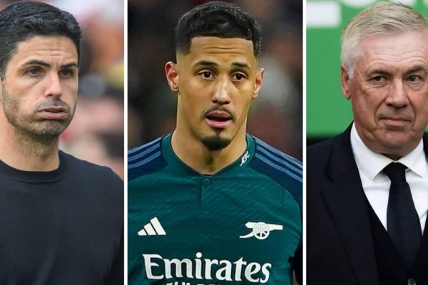 Arsenal nói thẳng với Real Madrid về William Saliba