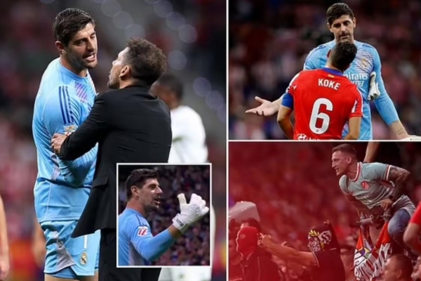 HLV Simeone thẳng thừng chỉ trích Thibaut Courtois