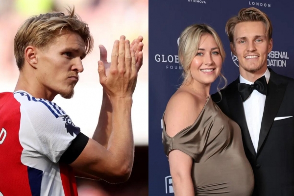 Martin Odegaard bí mật kết hôn cùng bạn gái lớn tuổi