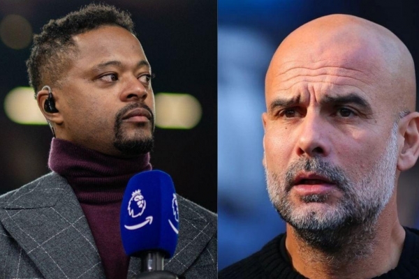 Patrice Evra: 'Pep đang biến bóng đá thành trò chơi của robot'