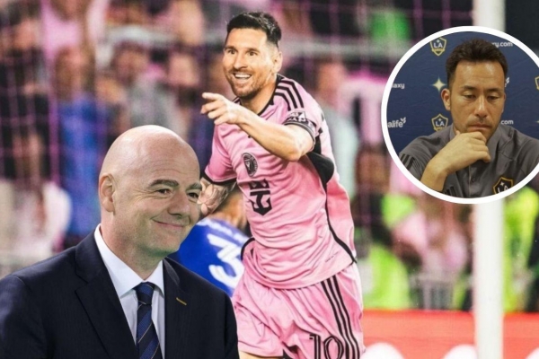 LA Galaxy ăn mừng vô địch MLS kiểu Ronaldo để 'troll' Messi