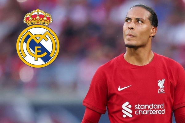 Real Madrid toan tính gì với Virgil van Dijk?