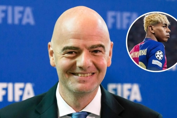 Chủ tịch FIFA bất ngờ thốt lên một điều về tương lai của Lamine Yamal