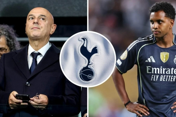 Tất tay vì Premier League, Chủ tịch Tottenham gửi đề nghị gây sốc cho Rodrygo