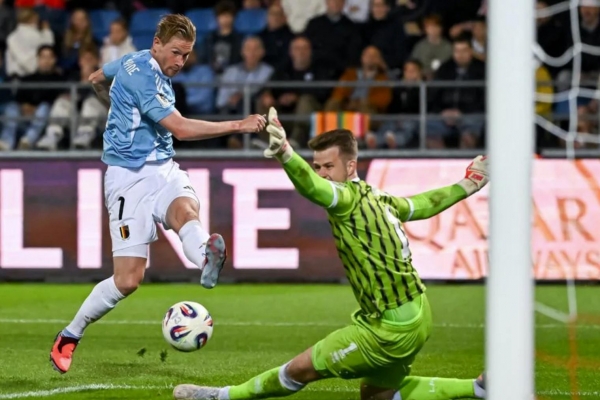 Hàng công tưng bừng, Bỉ đè bẹp Liechtenstein ở vòng loại World Cup