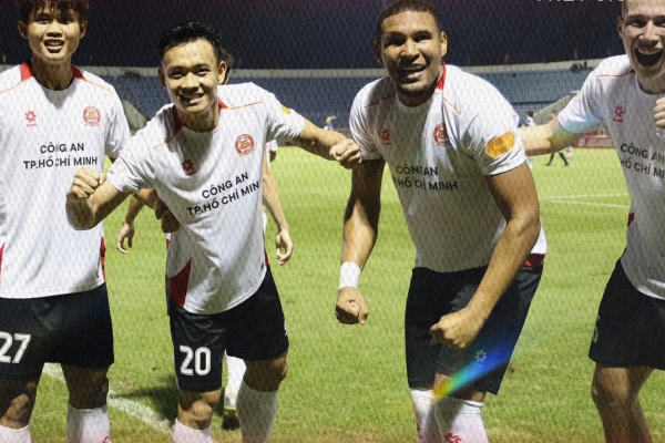 Thẻ đỏ phút chót, SHB Đà Nẵng gục ngã trước CLB Công an TP.HCM