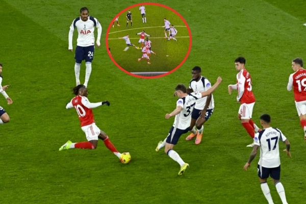 Tranh cãi dữ dội trận Arsenal vs Tottenham