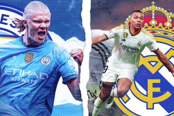 Siêu máy tính dự đoán kết quả bất ngờ trận Real Madrid vs Man City