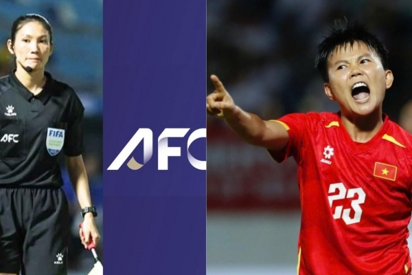 Báo Thái lên tiếng việc AFC xử phạt trọng tài 'cướp bàn thắng' của Việt Nam