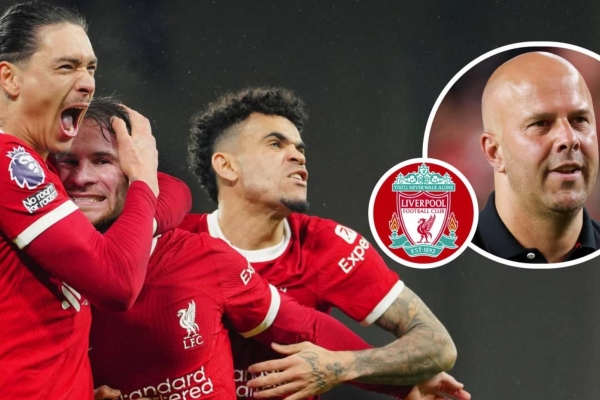 Diaz góp công, Liverpool tiến sát thương vụ kỷ lục với tiền đạo xuất sắc