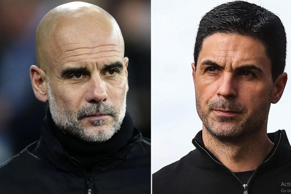 Pep Guardiola: 'Man City chưa chúc mừng Arsenal vô địch'