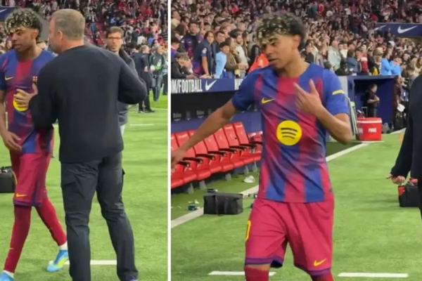 Thái độ lạ lùng của Lamine Yamal