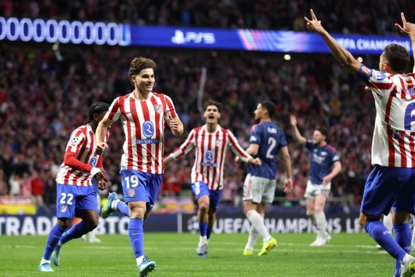 Gyokeres lập công, Arsenal vẫn mất chiến thắng trước Atletico Madrid