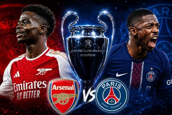 Lịch thi đấu PSG vs Arsenal, chung kết Champions League 2025/26 đá khi nào?