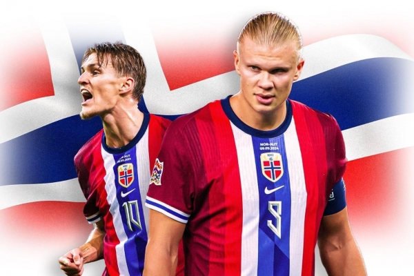 Đường đến World Cup 2026 của Na Uy: 'Ngựa ô' trông chờ Haaland, Odegaard