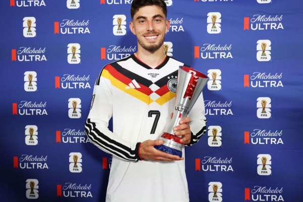 Kai Havertz nhận danh hiệu đầu tiên tại World Cup 2026