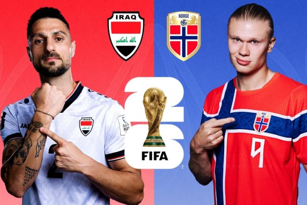 Tỷ lệ thắng Iraq vs Na Uy: Na Uy áp đảo tuyệt đối - World Cup 2026