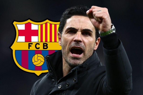 Arteta nhận tin cực vui, nhà vô địch từ Barca đã sẵn sàng gia nhập Arsenal