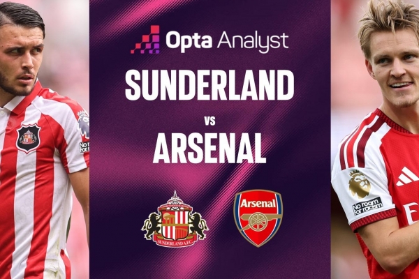 Siêu máy tính chỉ thẳng kết quả Sunderland vs Arsenal, 2h00 ngày 13/9