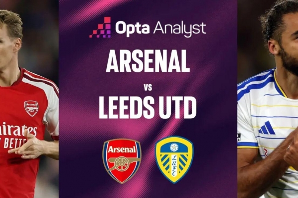 Siêu máy tính dự đoán kết quả Arsenal vs Leeds: Tỷ số bất ngờ