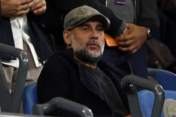 Pep Guardiola phản ứng khi chứng kiến Man City thua đậm PSG