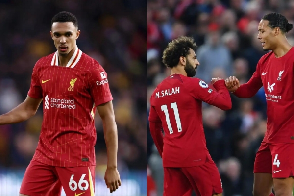 HLV Slot nói thẳng về hợp đồng của Salah, Arnold và Van Dijk tại Liverpool