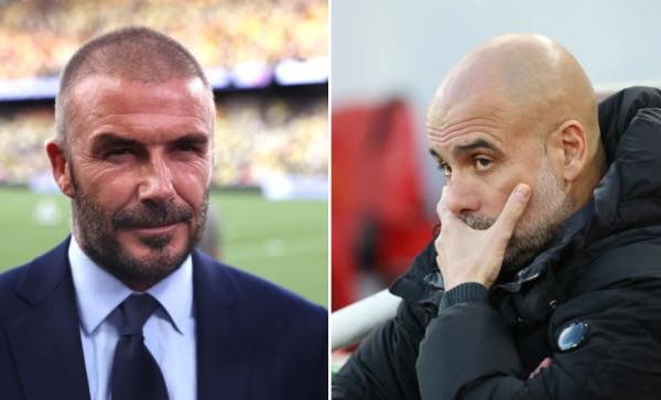 Beckham tính gây thêm đau khổ cho Pep Guardiola