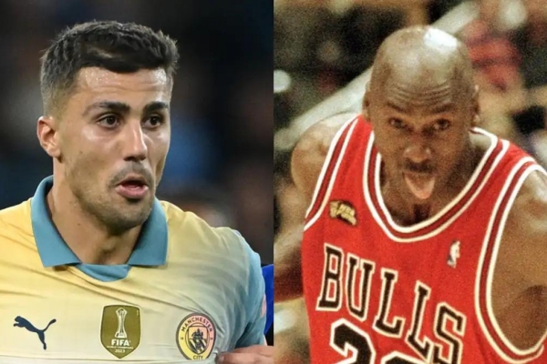 HLV Pep Guardiola so sánh Rodri với Michael Jordan