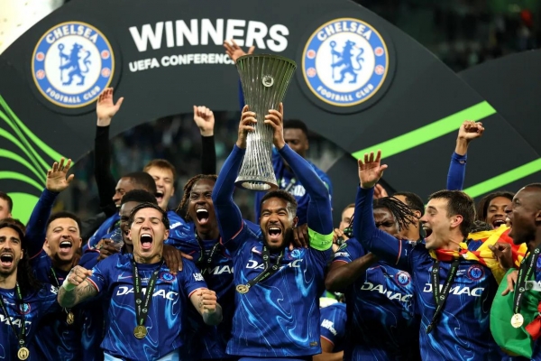 Chelsea lập siêu kỷ lục sau chức vô địch Conference League