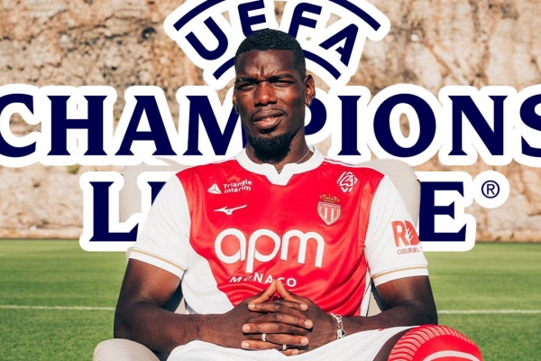 Paul Pogba dự Champions League