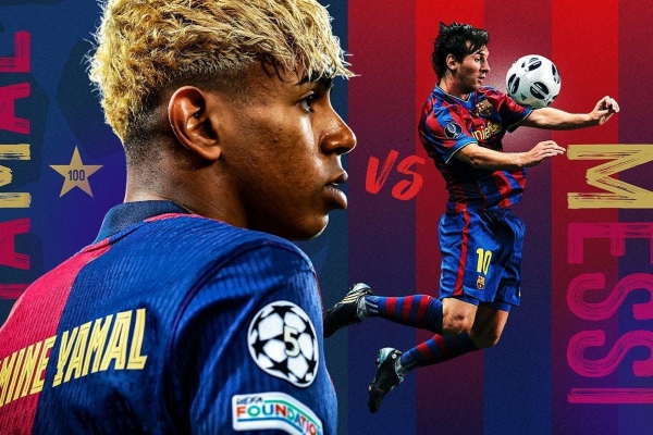 Đồng đội tiết lộ đánh giá cực chuẩn về Messi và Yamal