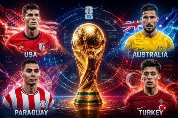 Siêu máy tính dự đoán bảng D World Cup 2026: Bất ngờ cơ hội của chủ nhà Mỹ