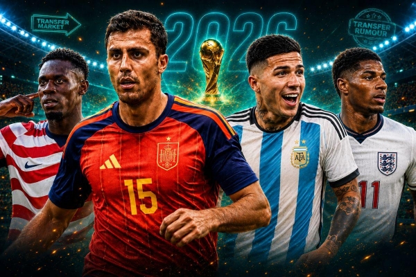 Đội hình ngôi sao World Cup khuấy đảo chợ hè 2026: Rashford, Rodri và Enzo dẫn đầu