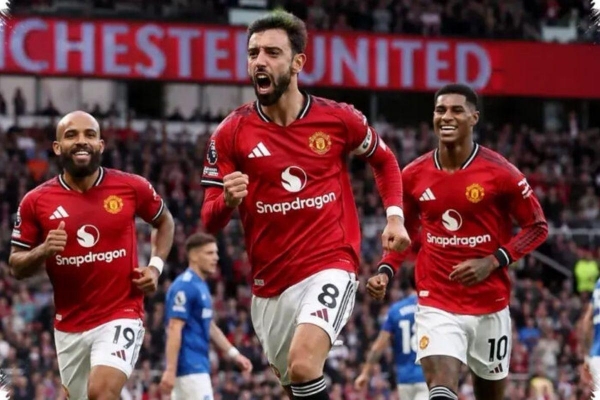 5 điểm nhấn Man Utd 5-2 Ipswich: Fernandes quá khác biệt, tranh cãi bàn thắng của Maguire