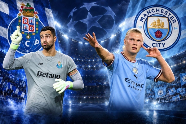 Siêu máy tính soi tỷ số Porto - Man City, vòng phân hạng Champions League 2026/27