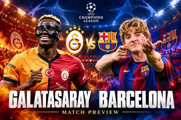 Siêu máy tính BeSoccer soi tỷ số Galatasaray - Barcelona, Champions League 2026/27: Dễ có biến!