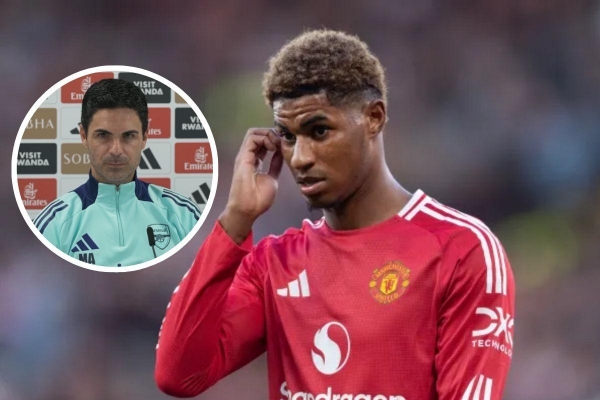 Arteta nói một câu rõ ràng về việc Arsenal chiêu mộ Rashford