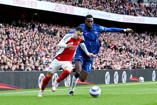 Arsenal đánh bại Chelsea: Martinelli tạo sự khác biệt