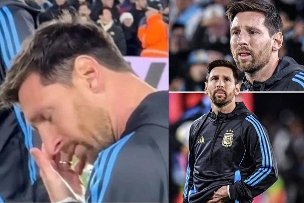 Lionel Messi đã khóc