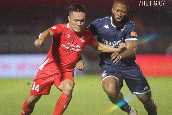 Lội ngược dòng thành công, Hải Phòng vươn lên nhóm dẫn đầu BXH