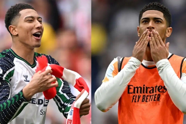 Jude Bellingham phát cuồng khi em trai giúp Sunderland thăng hạng