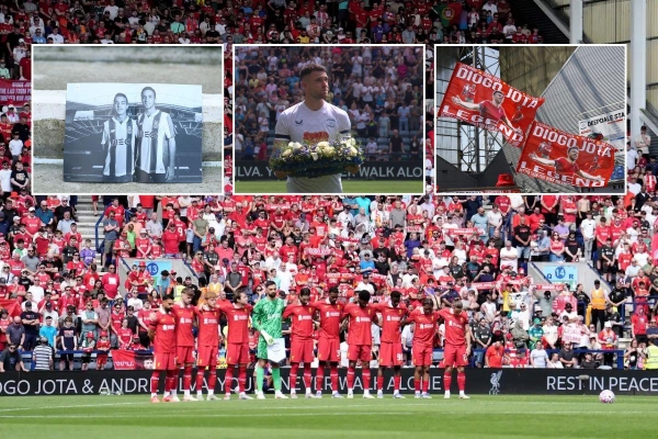 Ngày trở lại đầy xúc động của Liverpool tưởng niệm Diogo Jota