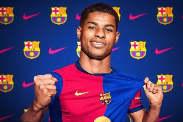 HERE WE GO: Marcus Rashford gia nhập Barcelona