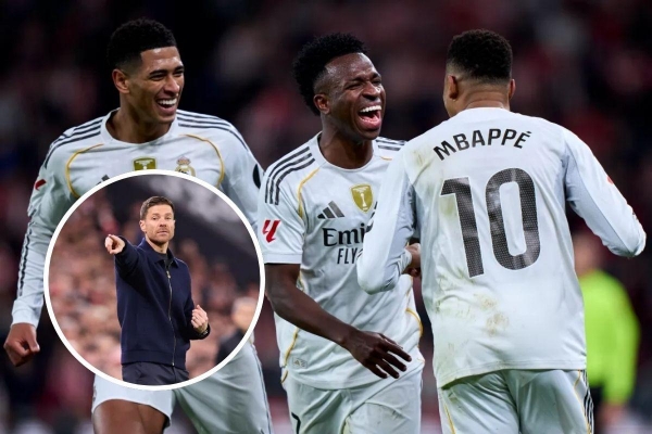 Xabi Alonso: 'Real Madrid đã chơi trận hay nhất mùa'