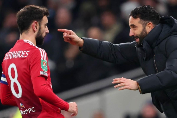 Amorim tin MU có thể thắng khi thiếu Bruno Fernandes