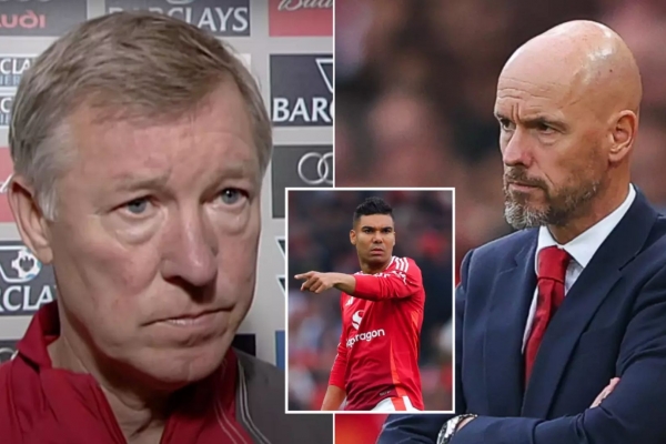 Sir Alex Ferguson từng gợi ý, Ten Hag cần hành động ngay với Casemiro